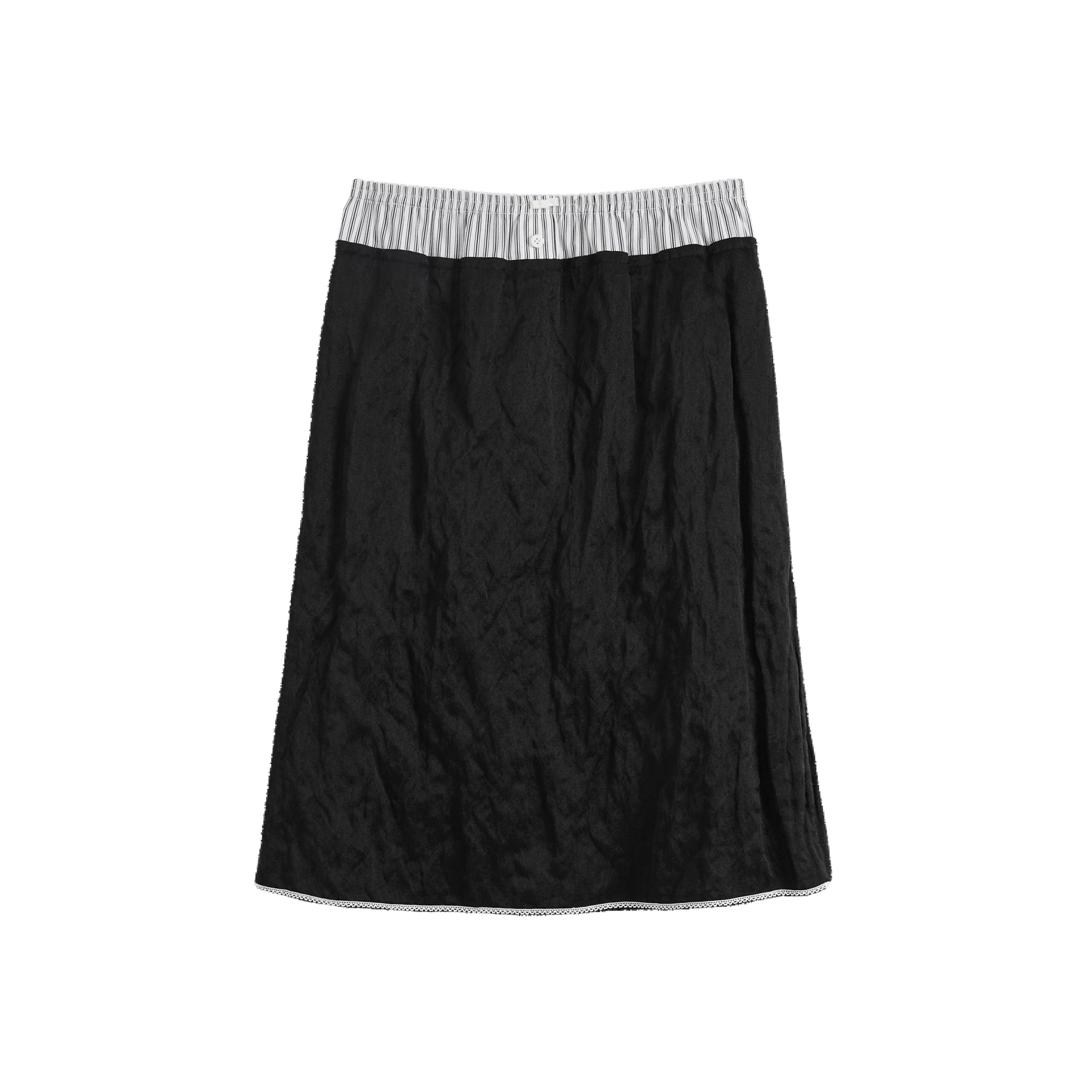 Double‑Layer Midi Skirt