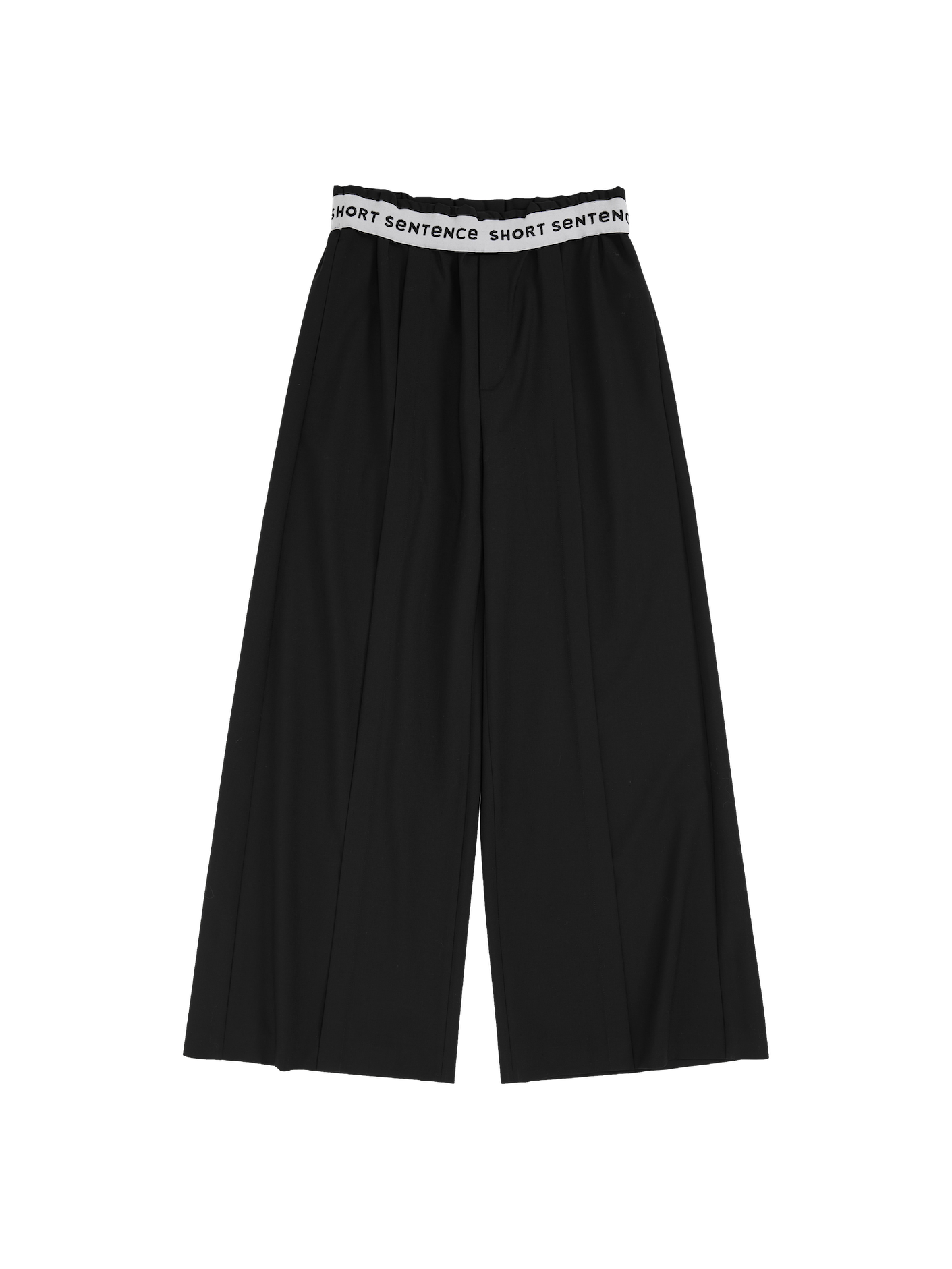 Jacquard Waistband Trousers