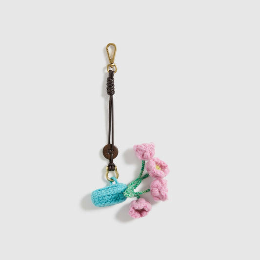 Lily of the valley Knit Pendant