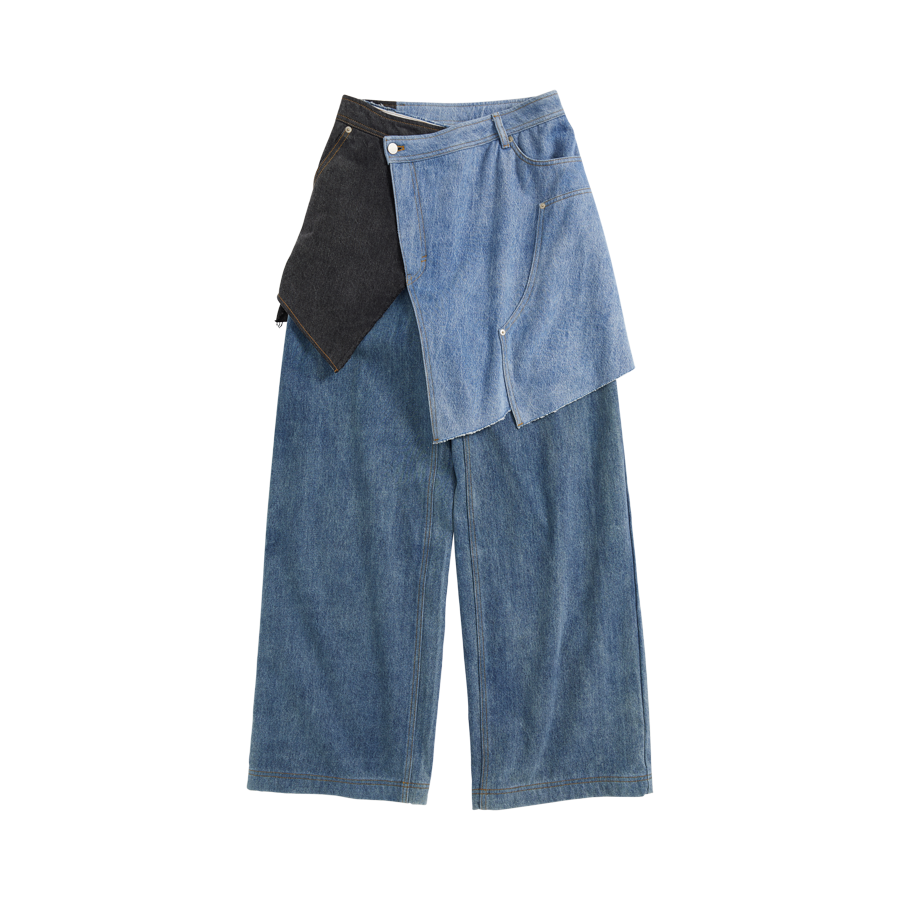 Deconstructed Denim Culottes
