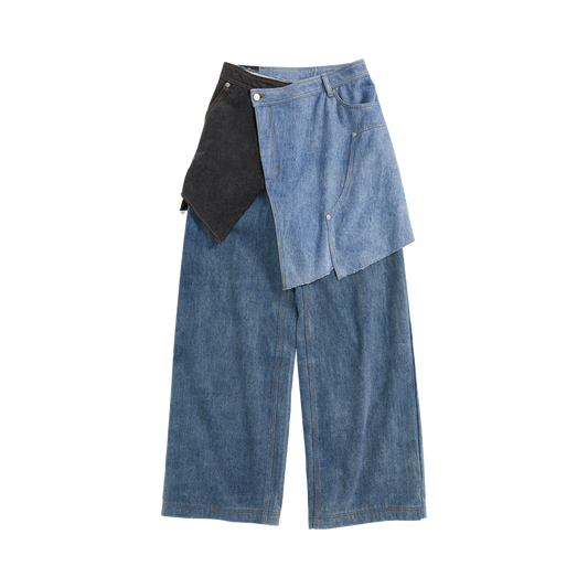 Deconstructed Denim Culottes