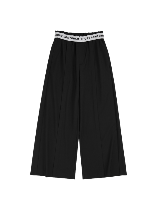 Jacquard Waistband Trousers