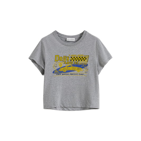 Vintage Car Print Baby Tee