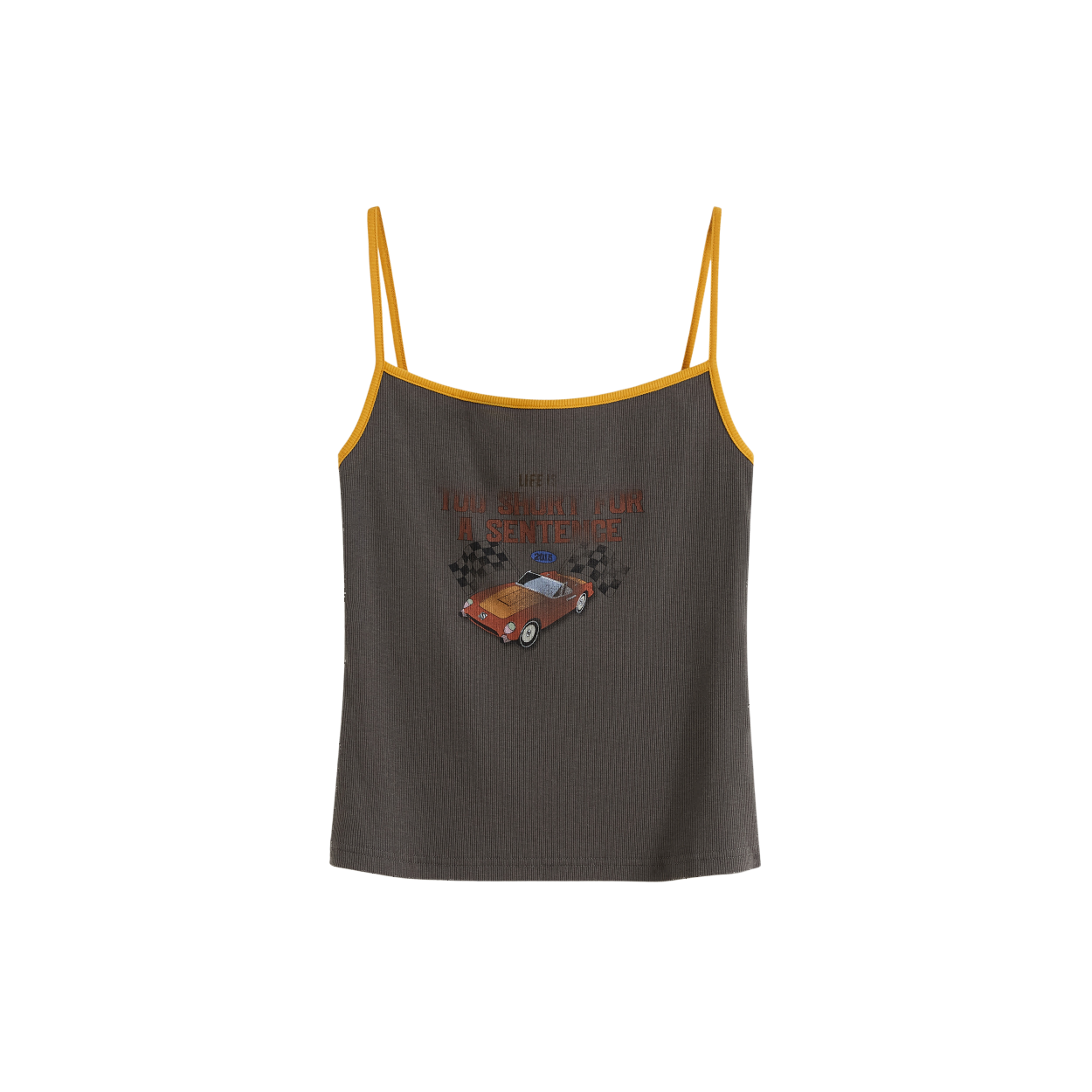 Printed Slim‑fit Tank Top