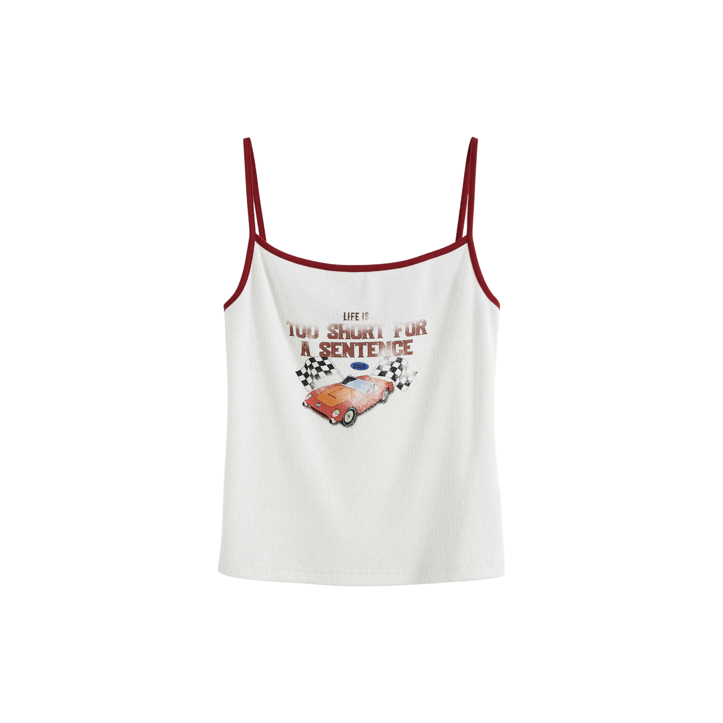Printed Slim‑fit Tank Top