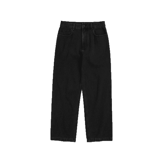 Low‑Rise Work Jeans