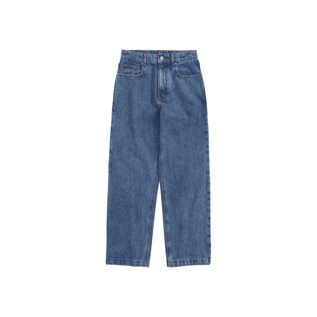 Low‑Rise Work Jeans